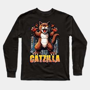 Catzilla S01 D09 Long Sleeve T-Shirt